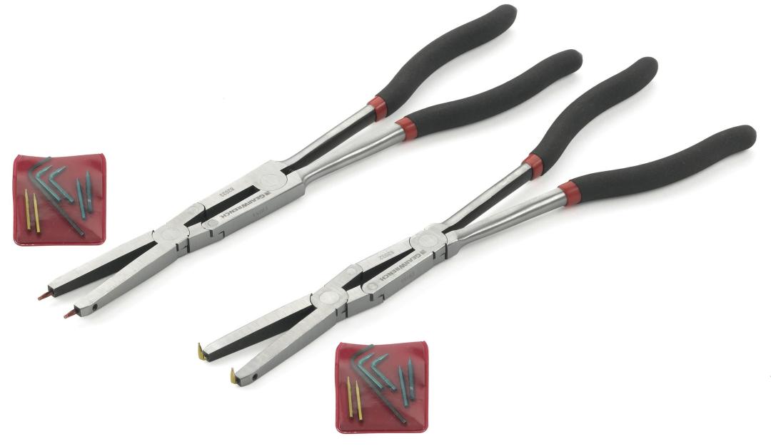 Buy KNIPEX 49 21 A21 - External 90 Degree Angled Precision Snap Ring Pliers  at RoyalSupply.com