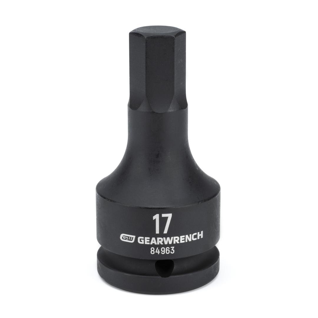 3 4 Drive Hex Bit Impact Metric Socket 17mm