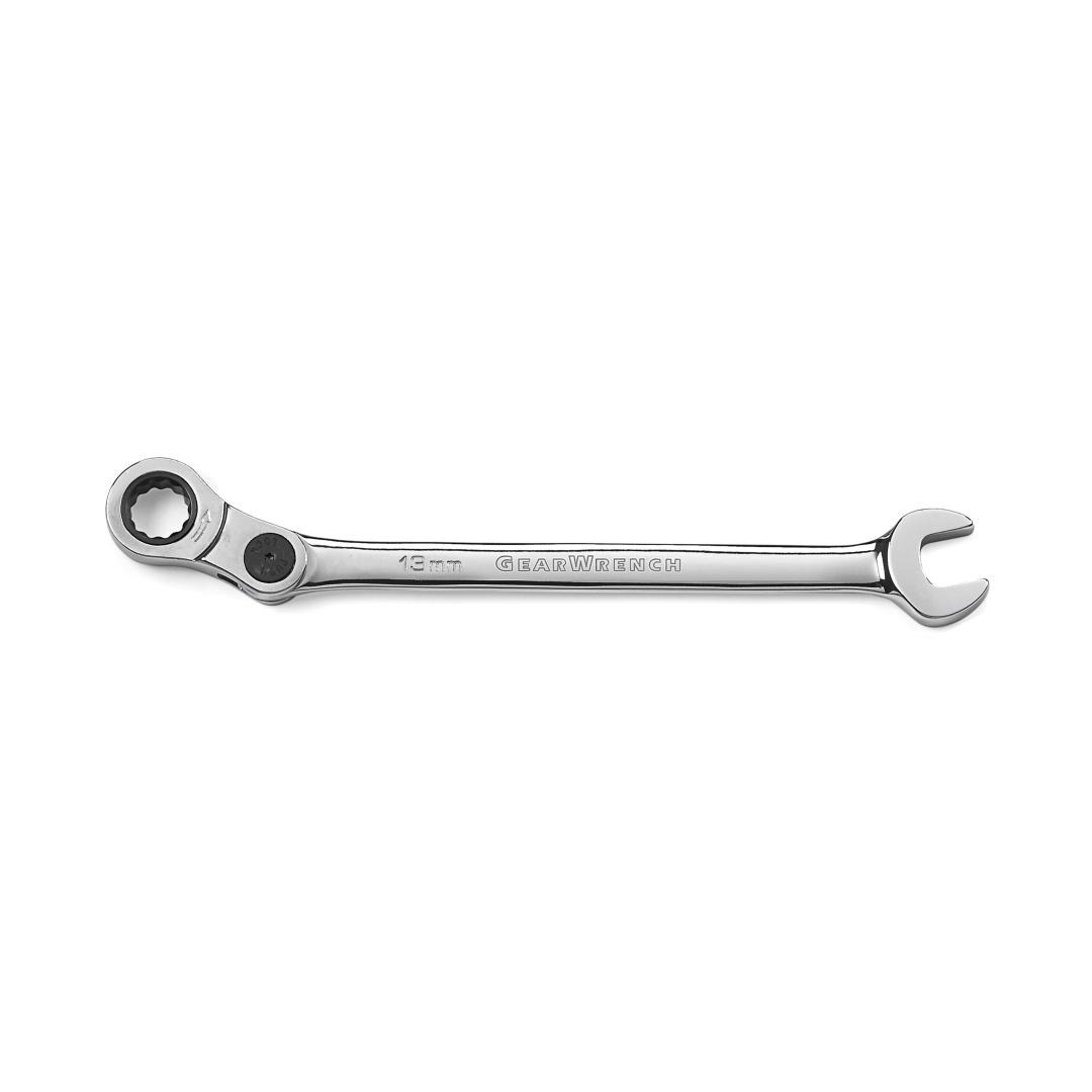 13mm 72T 12 Point Indexing Ratcheting Combination Wrench