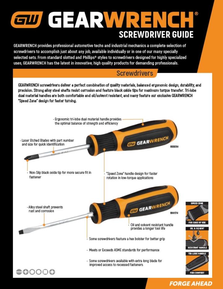 Screwdriver Guide