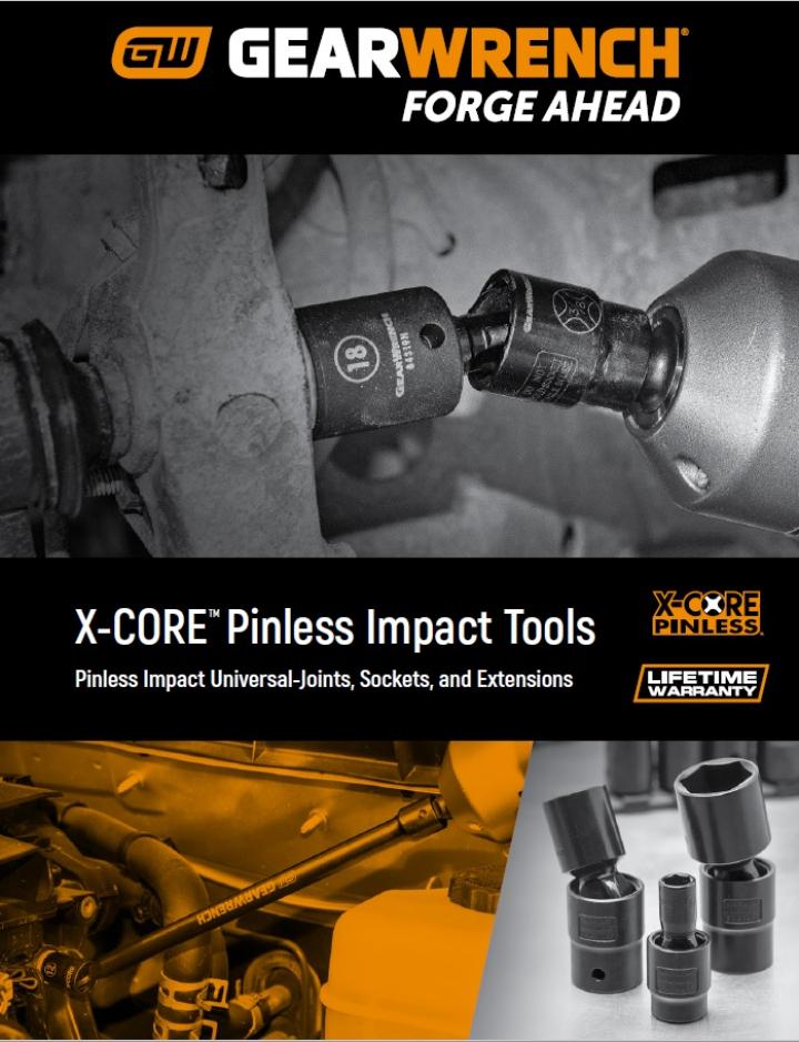 X-CORE Pinless Impact Tools