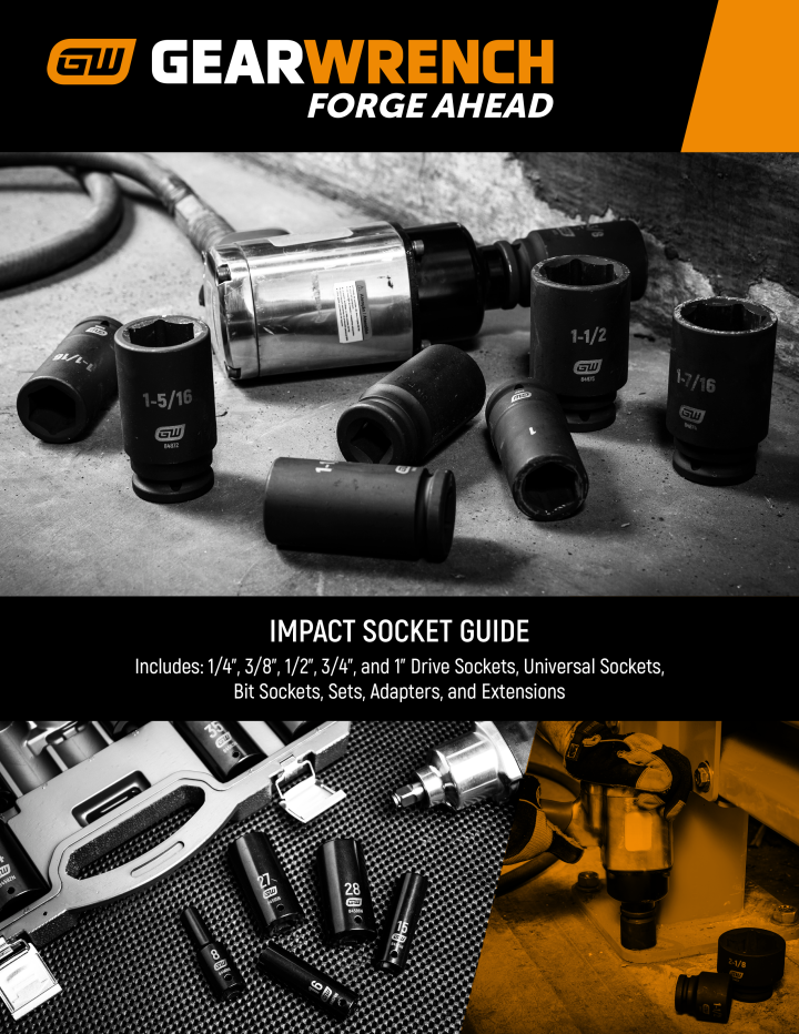 GEARWRENCH Impact Socket Product Guide Coverpage