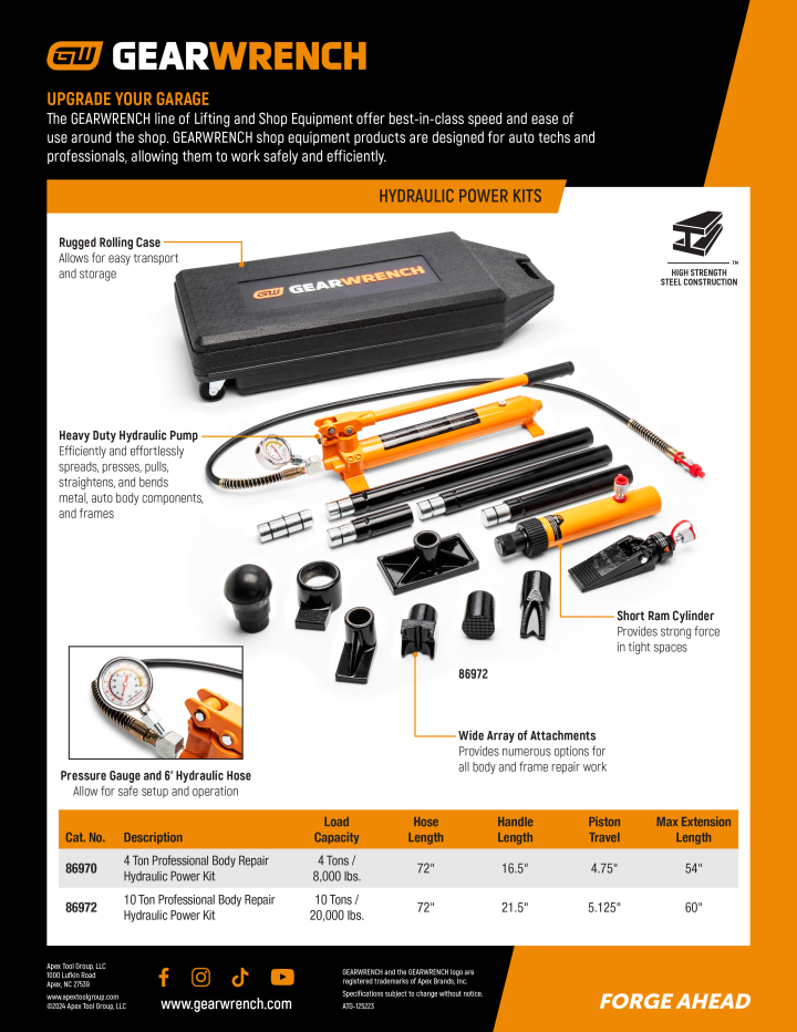 Hydraulic Power Kits Brochure Cover