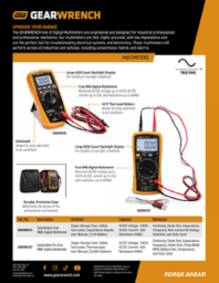 Multimeter brochure