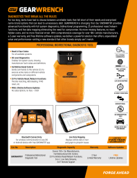 Cover page for the GWSMARTBT product flyer