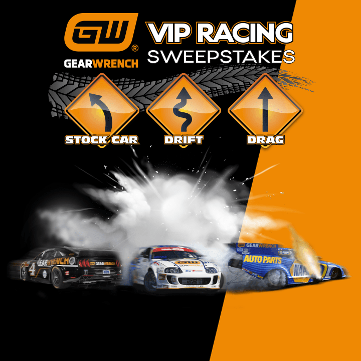 GEARWRENCH Pit Stop VIP Racing Sweepstakes