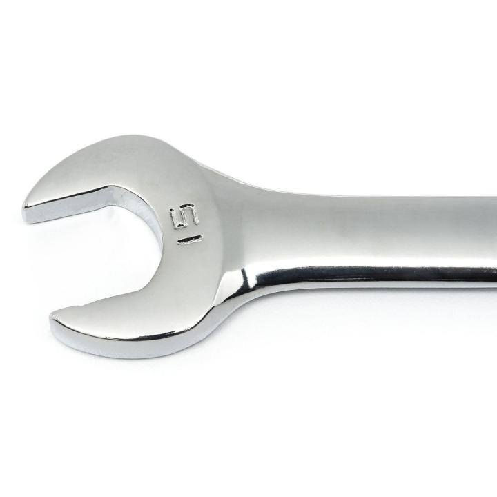 Anti-Slip Grip Professional SAE Combination Wrench Set, 14 Piece