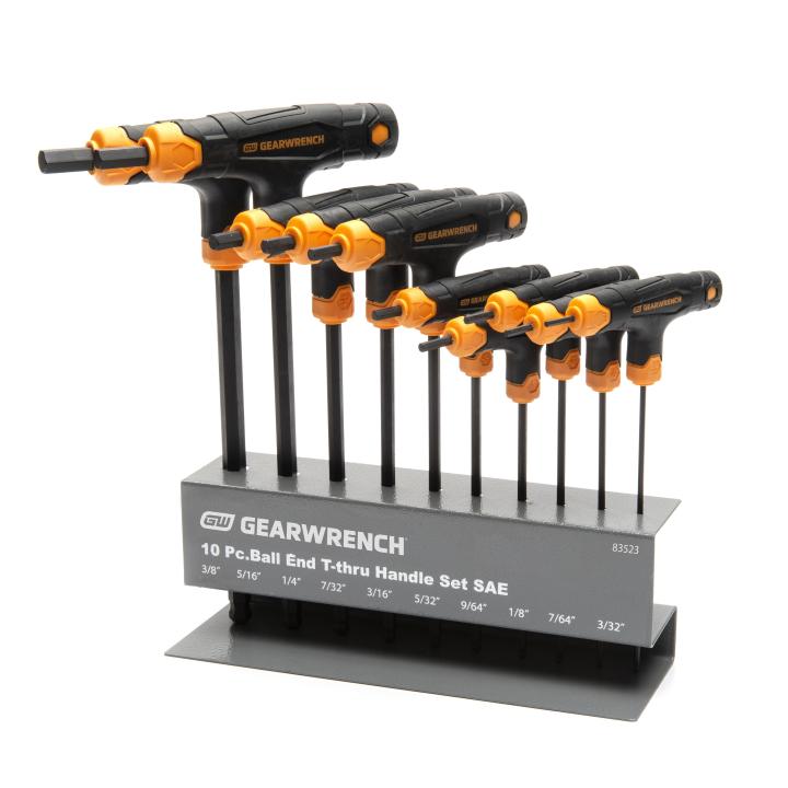 T handle hex wrench shop set