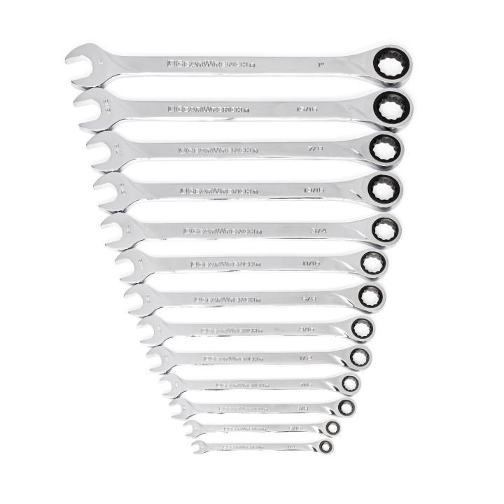 GEARWRENCH 13-Piece Set 12-point (SAE) Flexible Head Combination