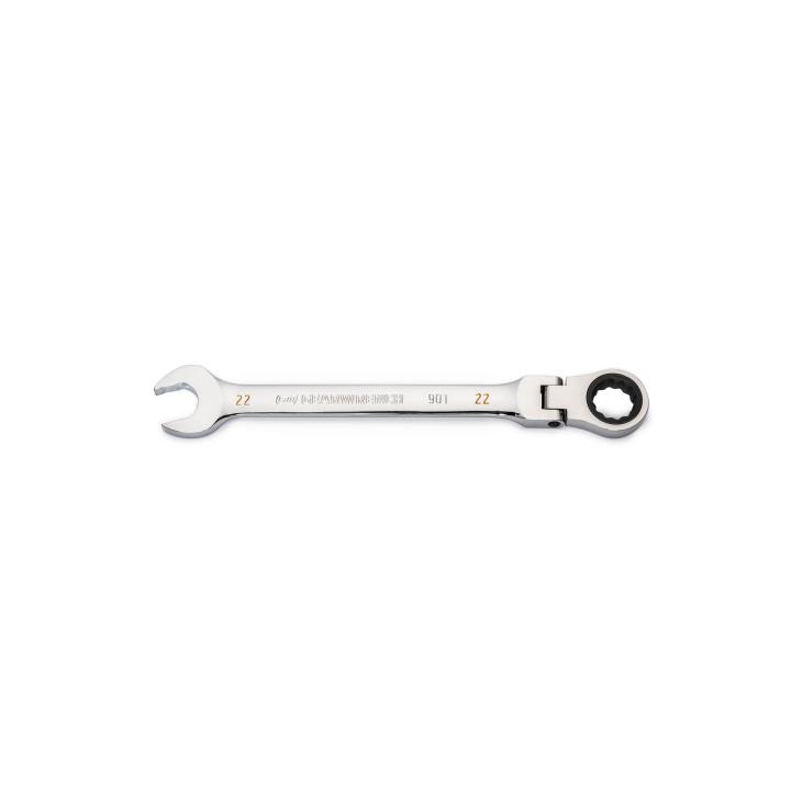 22 mm 12 Point Flex Head Ratcheting Combination Wrench