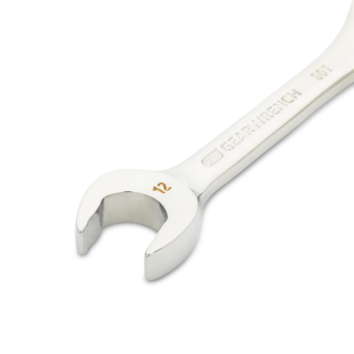 12mm 90-Tooth 12 Point Stubby Combination Ratcheting Wrench