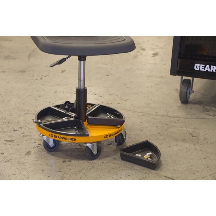 Gearwrench 86992 adjustable height swivel shop stool hot sale