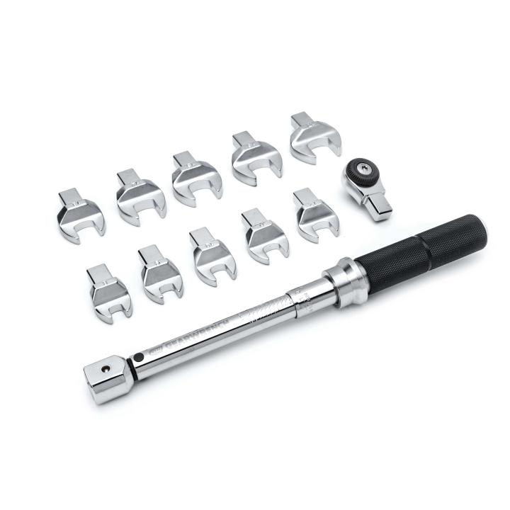 Open end torque wrench outlet adapter