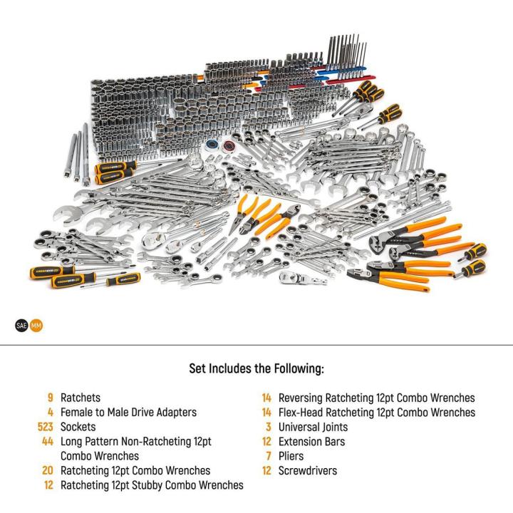 Master mechanic deals socket set