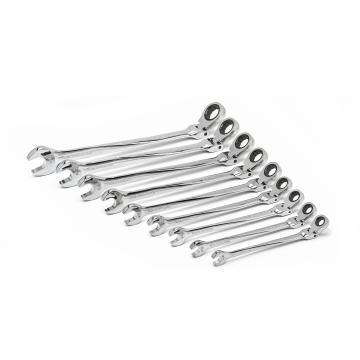 Image of 9 Pc. 12 Point SAE XL X-Beam™ Flex Combination Ratcheting Wrench Set - GearWrench