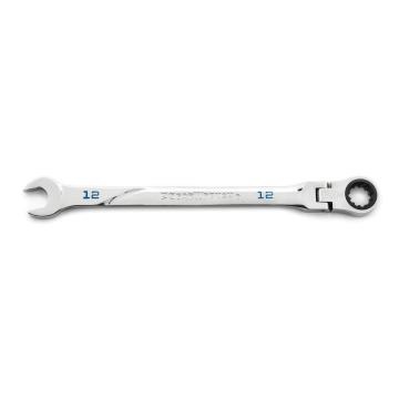 18 mm 12 Point Flex Head Ratcheting Combination Wrench