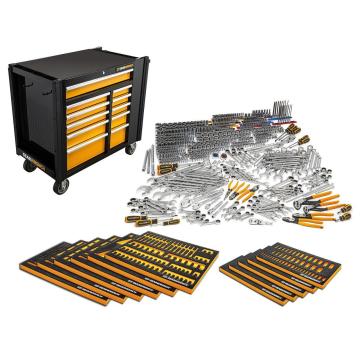 239 Pc. Mechanics Tool Set in 3 Drawer Storage Box